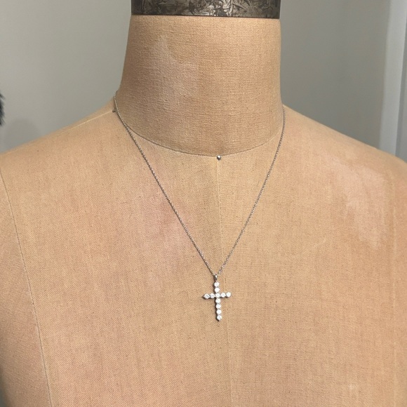 Melinda Maria "Oh She Fancy" Small Cross Pendant - Picture 1 of 5